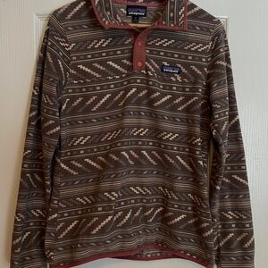 Patagonia Womens Snap Fleece Pullover